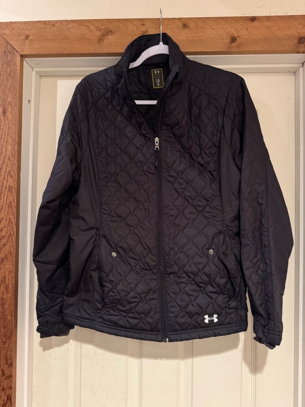 Under Armour Black Quilted Lightweight Jacket